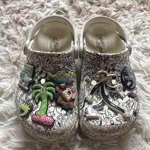 Crocs With Jibbitz Size 10 C Youth Toddler